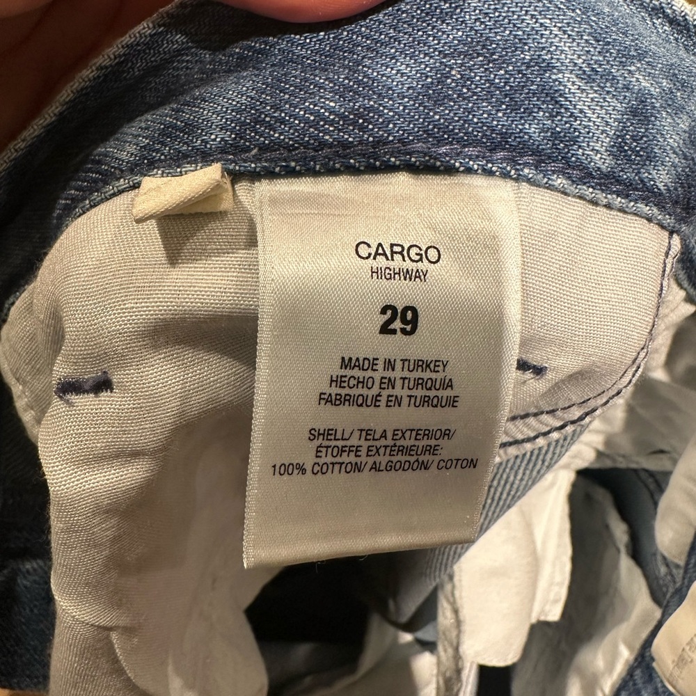 My Favorite Daughter: The Carly Shortie Cargo - Super High Rise Jeans - Picture 12 of 12